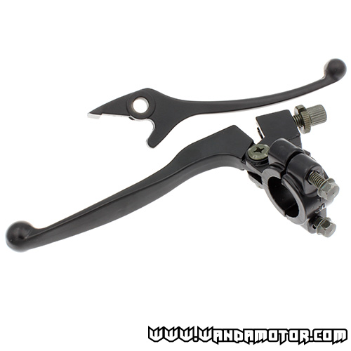 Lever kit black for dirtbikes